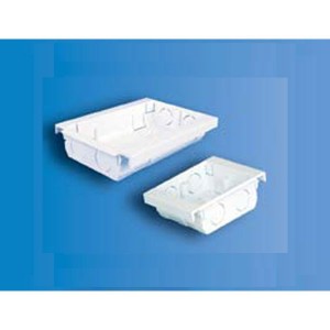 1 & 2 Gang Maxi Trunking Flush Accessory Box