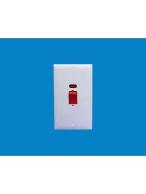 45AMP Double Pole Switches To BS ENE 60669 - 1 : 2000 (BS 3676)